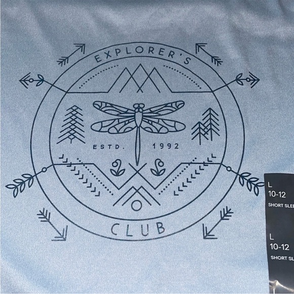 All in Motion Explorer's Club Firefly Short Sleeve Shirt - Picture 2 of 4